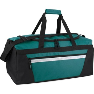 image:image40 Liter 22 Inch Reflective Duffle Bag with Shoulder Strap for Men Women TravelGreen