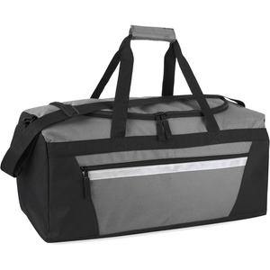image:image40 Liter 22 Inch Reflective Duffle Bag with Shoulder Strap for Men Women TravelGrey