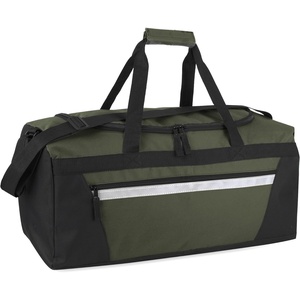image:image40 Liter 22 Inch Reflective Duffle Bag with Shoulder Strap for Men Women TravelHunter Green