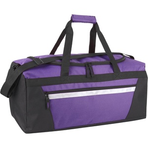 image:image40 Liter 22 Inch Reflective Duffle Bag with Shoulder Strap for Men Women TravelPurple