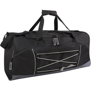 image:image60 Liter 26 Inch Duffle Bag  Heavy Duty Extra Large Sports Gym Equipment Travel Duffel Bag for Men and Women BlackBlack