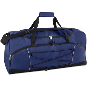 image:image60 Liter 26 Inch Duffle Bag  Heavy Duty Extra Large Sports Gym Equipment Travel Duffel Bag for Men and Women BlackBlue