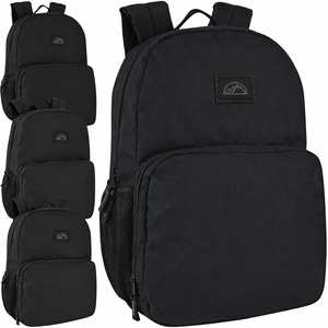 image:imageSummit Ridge 17 Inch Laptop Backpacks 24 Pack Large Pockets Mesh Shoulder Straps for Travel Commute24 Pack Black