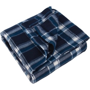 image:imageTrail maker 50x60 Throw Blankets Plaid Fleece Throw Blankets for Bedroom Couch Livingroom Chair Pets OutdoorsBlue
