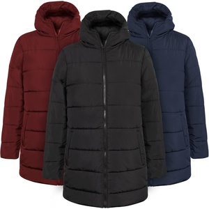 image:imageTrail maker Waterproof Long Puffer Jackets Mens Womens amp Kids Hooded Winter Coats 10 Pack10 Pack Womens Multi Assorted Pack