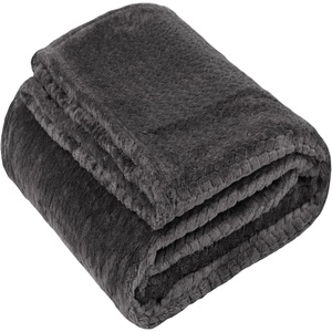image:imageWaffle Knit Textured Throw Blanket Soft for Couch Sofa Twin Bed Kids Adults 50 x 60 Chenille Knit Blanket Boho Throw Blanket for Home Decor 250 GSM Navy BlueSlate Grey