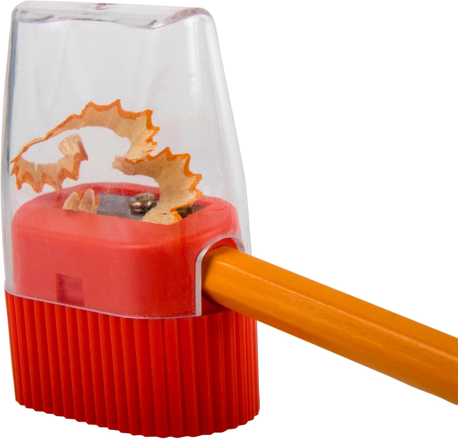 image:image25 Pack Handheld Manual Pencil Sharpeners in Bulk Plastic Pencil Sharpeners for School Kids Teachers  Use for Colored Pencils 2 Pencils Crafts Art Classrooms Camp100 Sharpeners Pack