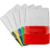 image:image25 Pack Handheld Manual Pencil Sharpeners in Bulk Plastic Pencil Sharpeners for School Kids Teachers  Use for Colored Pencils 2 Pencils Crafts Art Classrooms Camp100 Sharpeners Pack
