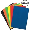 image:imageBulk Colorful Paper Folders with Pockets Heavy Duty Wholesale Pocket Folders for 3 Ring Binder 50 Folders in 6 Colors50 Folders in 6 Colors