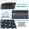 image:imageTrail Maker 100 Pack Bulk Solar Calculators for Students amp Kids Basic 4 Function Pocket Math Calculators for Elementary Middle amp High School Classroom Supplies Black