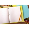 image:imageTrail Maker 50 Pack Bulk Filler Paper Wide Ruled 8 x 1012 Inch Wide Ruled Paper 3 Hole Punch Loose Leaf Notebook Paper for 3 Ring Binders 5000 sheets totalWide Ruled