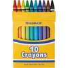 image:imageTrail maker 12 Pack Bright Wax Coloring Crayons in Bulk Wholesale Packaging  10 Per Box 120 Crayons totalMulticolour 100 Pack