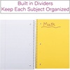 image:imageTrail maker 20 Pack Bulk 5 Subject Notebooks College Ruled  5 Subject Spiral Notebooks Bulk for School Kids Students Offices with Dividers