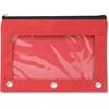 image:imageTrail maker 25 Pack Clear Pencil Pouch for 3 Ring Binder Bulk Pencil Pouch Bags for Binder with See Through Window and Zipper  Pencil Pouches for Office Budgets