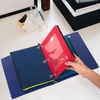 image:imageTrail maker 25 Pack Clear Pencil Pouch for 3 Ring Binder Bulk Pencil Pouch Bags for Binder with See Through Window and Zipper  Pencil Pouches for Office Budgets