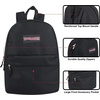 image:imageTrail maker Backpack with School Supplies for Kids  20 Piece Back to School Supplies with 17 Backpack BlackBlack Pack