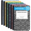 image:imageTrail maker Bulk Composition Notebooks Colored 50 Pack Wide Ruled Marble Cover 200 Pages 100 Sheets 975 x 75 Bulk School Supplies for Classroom Office amp School Donations50 Pack
