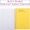 image:imageTrail maker Bulk Notebooks 20 Pack  3 Subject Notebook Wide Ruled Bulk 3 Subject Spiral Notebooks for Kids School Notes Students Work
