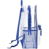 image:imageTrail maker Clear Backpack Heavy Duty with Padded Straps Side Pockets for Kids Boys Girls School Stadium Approved EventsBlue