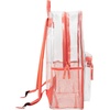 image:imageTrail maker Clear Backpack Heavy Duty with Padded Straps Side Pockets for Kids Boys Girls School Stadium Approved EventsCoral
