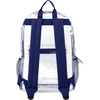 image:imageTrail maker Clear Backpack Heavy Duty with Padded Straps Side Pockets for Kids Boys Girls School Stadium Approved EventsNavy