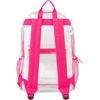 image:imageTrail maker Clear Backpack Heavy Duty with Padded Straps Side Pockets for Kids Boys Girls School Stadium Approved EventsPink