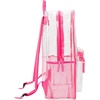 image:imageTrail maker Clear Backpack Heavy Duty with Padded Straps Side Pockets for Kids Boys Girls School Stadium Approved EventsPink