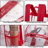 image:imageTrail maker Clear Backpack Heavy Duty with Padded Straps Side Pockets for Kids Boys Girls School Stadium Approved EventsRed