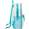 image:imageTrail maker Clear Backpack Heavy Duty with Padded Straps Side Pockets for Kids Boys Girls School Stadium Approved EventsTurquoise