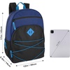 image:imageTrail maker Kids Backpacks with School Supplies for Boys Girls  20 Piece Back to School Supplies Set with 17 Bungee Backpack Red amp BlackNavy  Black