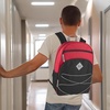 image:imageTrail maker Kids Backpacks with School Supplies for Boys Girls  20 Piece Back to School Supplies Set with 17 Bungee Backpack Red amp BlackRed  Black