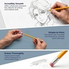 image:imageTrail maker Wood Cased 2 HB Pencils  500 Unsharpened Yellow Pencils in Bulk for School Office 100 5Packs200 Pencils