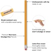 image:imageTrail maker Wood Cased 2 HB Pencils  500 Unsharpened Yellow Pencils in Bulk for School Office 100 5Packs200 Pencils