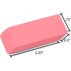 image:imageTrailmaker 500 Pack Pink Bevel Erasers for Kids amp Students Large Latex Free Pencil Erasers Bulk School Supplies with 100 Individually Packed 5Packs for Classroom Teachers amp School Drives500 Erasers