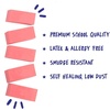 image:imageTrailmaker 500 Pack Pink Bevel Erasers for Kids amp Students Large Latex Free Pencil Erasers Bulk School Supplies with 100 Individually Packed 5Packs for Classroom Teachers amp School Drives300 Erasers