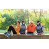 image:imageTransparent Mesh Backpacks for School Kids Beach Travel  Mesh See Through Backpack with Padded Straps LargeBlue