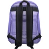 image:imageTransparent Mesh Backpacks for School Kids Beach Travel  Mesh See Through Backpack with Padded Straps LargeLavender