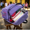 image:imageTransparent Mesh Backpacks for School Kids Beach Travel  Mesh See Through Backpack with Padded Straps LargeLavender