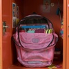 image:imageTransparent Mesh Backpacks for School Kids Beach Travel  Mesh See Through Backpack with Padded Straps LargePink