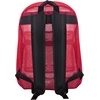 image:imageTransparent Mesh Backpacks for School Kids Beach Travel  Mesh See Through Backpack with Padded Straps LargeRed