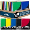image:imageTrail maker 20 Pack Bulk 5 Subject Notebooks College Ruled  5 Subject Spiral Notebooks Bulk for School Kids Students Offices with Dividers