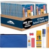 image:imageTrail maker 48 Pack Bulk School Supply Kits for Kids  12 Pieces Per Kit Individually Packaged Pencil Case Sets with Classroom Supplies  KindergartenK6 Back to School amp Donation Ready
