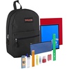 image:imageTrail maker Backpack with School Supplies for Kids  20 Piece Back to School Supplies with 17 Backpack BlackBlack Pack