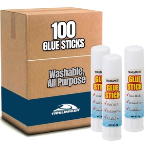 image:image100 Pack Glue Sticks Bulk for Kids Classroom School Crafts Crafting Scrapbooking  Dries Clear Washable 100 Pack Wholesale Glue Sticks Bulk for Classroom Pack