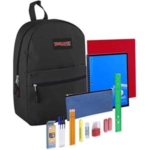image:imageTrail maker Backpack with School Supplies for Kids  20 Piece Back to School Supplies with 17 Backpack BlackBlack Pack