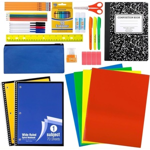 image:imageTrail maker School Supplies Kit 45 Piece School Supply Kit Grades K12  Back to School Essentials Includes Folders Notebooks Pencils Pens and Much More1 Count Pack of 45