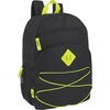 image:imageAdventure Trails 24 Pack Bulk Backpacks Wholesale for Homeless Men Women Donation  17 Inch Dual Compartment Bungee Backpacks with Pockets Dark Colors PackDark Colors Pack
