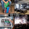 image:imageHeavy Duty Clear See Through Backpack  Transparent Clear Backpack Bags Stadium Approved for Women Men School TravelBlack