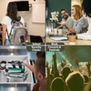 image:imageHeavy Duty Clear See Through Backpack  Transparent Clear Backpack Bags Stadium Approved for Women Men School TravelGreen
