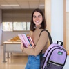 image:imageSummit Ridge 24 Pack Bulk Reflective Backpacks Wholesale for College Men Women Homeless Adults Female Colors PackFemale Colors Pack